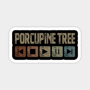 Porcupine Tree Control Button Magnet