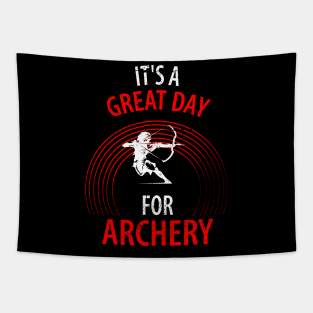 Arrow and bow Tapestry