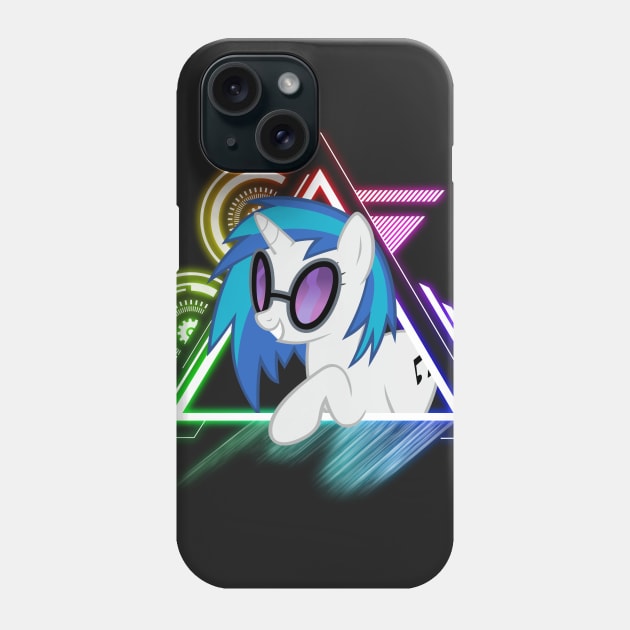 Glowing Bass - DJ PON3 Phone Case by Brony Designs