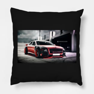 Bentley continental GT Custom-- Digital concept design Art print by ASAKDESIGNS. Pillow