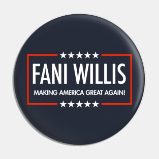Fani Willis - Making America Great Again (blue) Pin