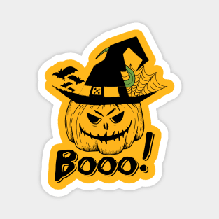 Funny Halloween With Pumpkin That Says Boo On It Halloween Costumes For Women Magnet