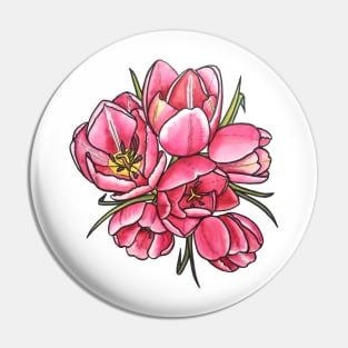 Springtime Florals Pin