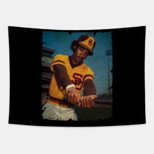 Ozzie Smith in San Diego Padres Tapestry