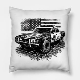 Police Car Pillow