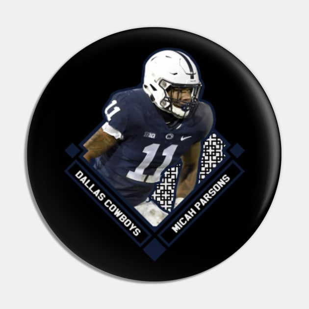 hackercyberattackactivity Micah Parsons Dallas Cowboys Pin