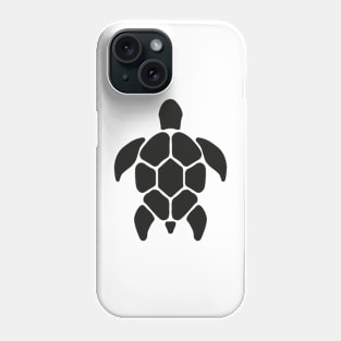 black sea turtle Phone Case