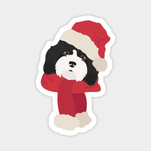 Cavachon Christmas Dog Magnet