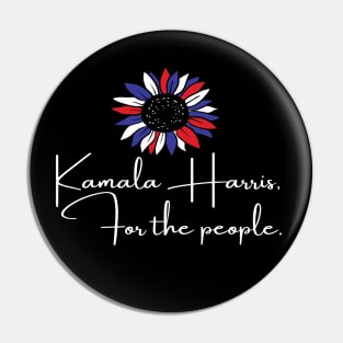 For The People Harris Madam VP Quote Biden Inauguration 2021 Pin