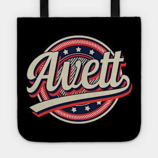 Graphic Aesthetic Avett Proud Name Circle Vintage Art Tote