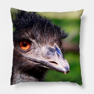 Curious Emu Pillow