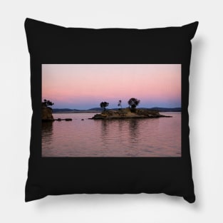 Little Island at sunset Pillow