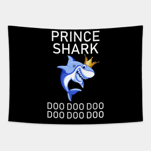 Prince Shark Doo Doo Doo Tapestry