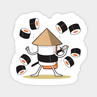 Sushi Samurai Magnet