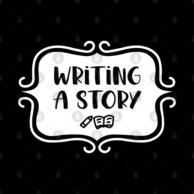 Writing a Story - Vintage Typography by TypoSomething