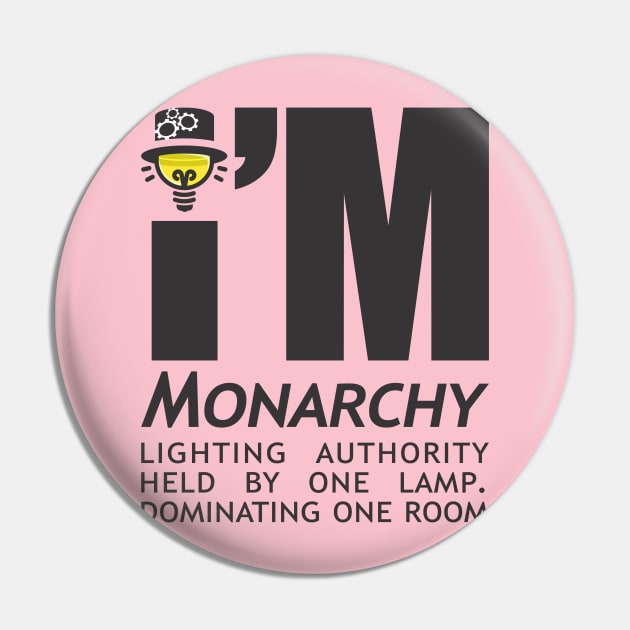 Monarchy Bulb Lighting Authority Pin by Monarchy Happy Market