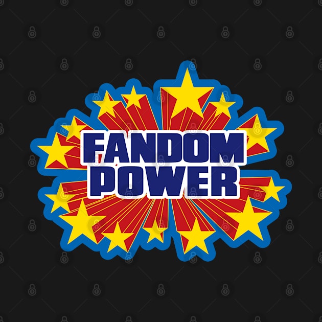 FANDOM POWER (80's Action Figure) by Fandom Power Podcast Merch Shop