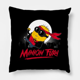 Funny Kung Fu 80's Retro Movie Cute Parody Pillow