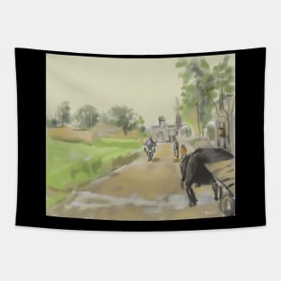 Pind Punjab Tapestry