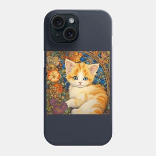 Cute Kitten Baby Ginger Tabby Cat Phone Case