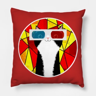 The 3D Tuxedo Cat Pillow