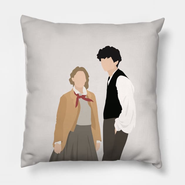 Jo & Laurie Pillow by honeydesigns