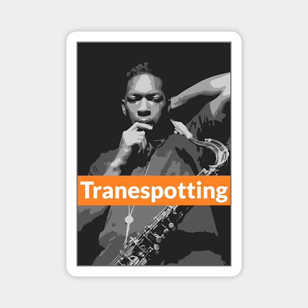 John Coltrane / Trainspotting Mashup Magnet by sqwear