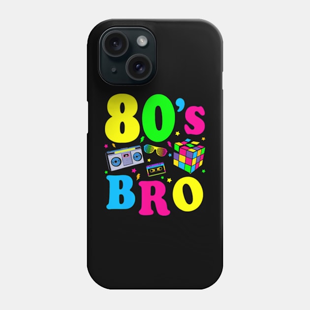 This Is My 80s Bro 80's 90's Party Phone Case by Cristian Torres