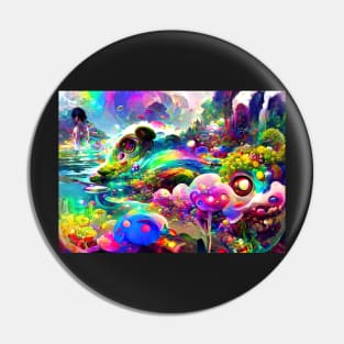 Color Globs | Rainbow Pool Pin