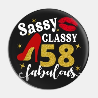 Sassy classy 58 fabulous Pin