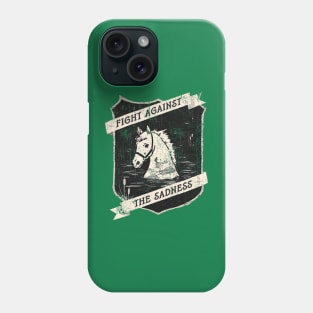 Fight Against The Sadness Vintage Phone Case