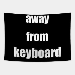 Keyboard gaming esport funny saying computer Tapestry