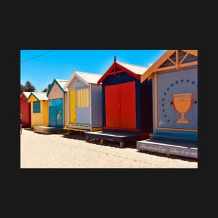 Beach Huts T-Shirt