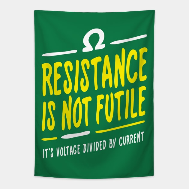 Resistance is not futile Tapestry by robinlund