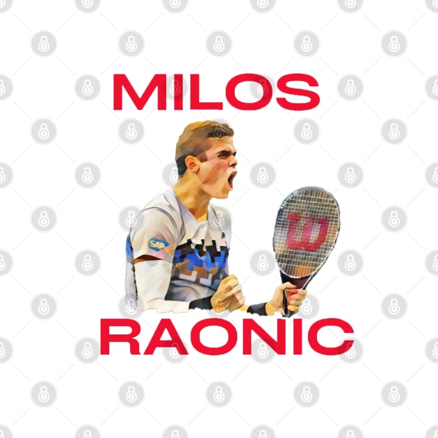 milos raonic by BorodinaAlen