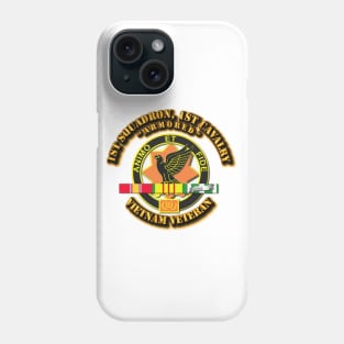 1st-Squadron,-1st-Cavalry - Vietnam vet Phone Case