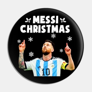 Funny Christmas Messi Christmas Pin