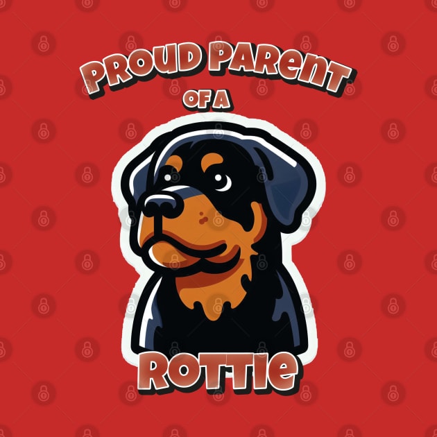 Rotweiller dog cute by k9-tee