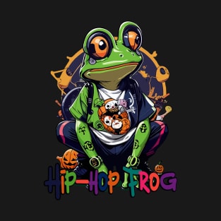 hip-hop fashion cute frog T-Shirt