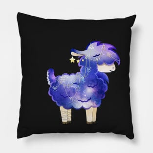 Zodiac Alpaca Pillow