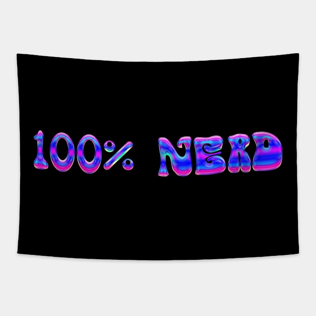 100% nerd Tapestry by gambar_corek