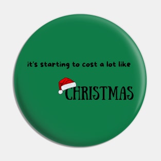 it's starting to cost a lot like Christmas Pin