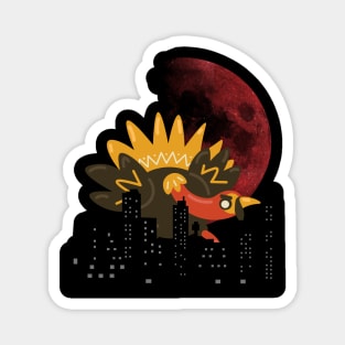 The Turkey Thanksgiving Revenge Magnet