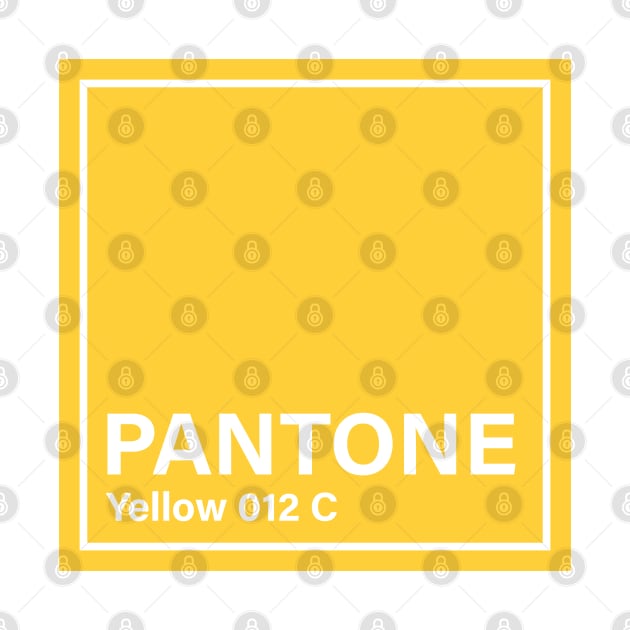 pantone Yellow 012 C by princessmi-com