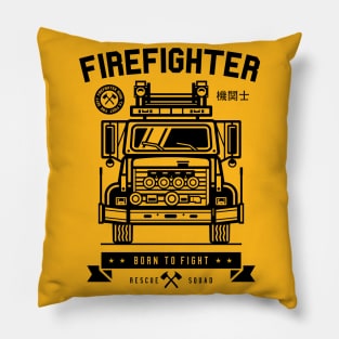 Firefighter Pillow