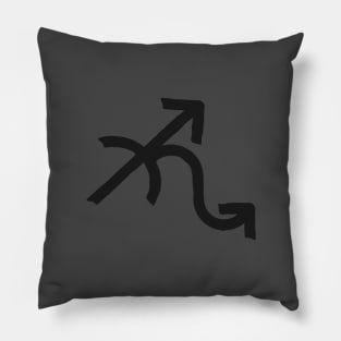 Sagittarius and Scorpio Double Zodiac Horoscope Signs Pillow