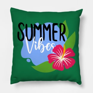 summer vibes Pillow