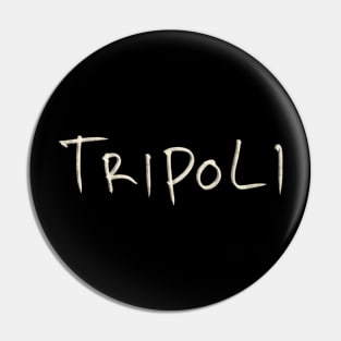 Tripoli Pin