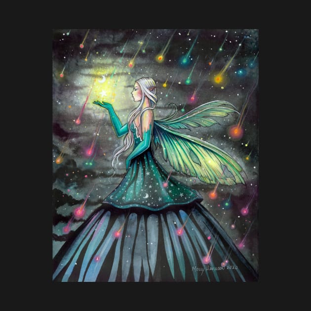 Star Showers Fairy Fantasy Artwork by Molly Harrison by robmolily