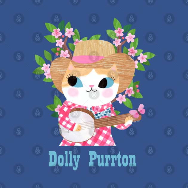 Dolly Purrton by Planet Cat Studio